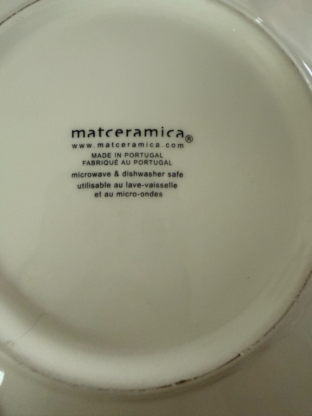 Set of 4 White Ceramic Turkey Plates with Brown Feather Detail - Picture 2 of 3